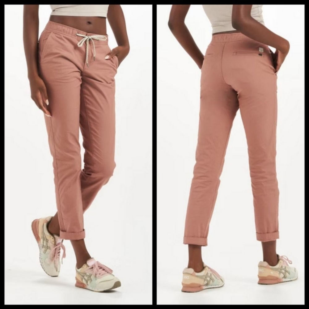 Vuori Women's Light Terracotta Ripstop Pant